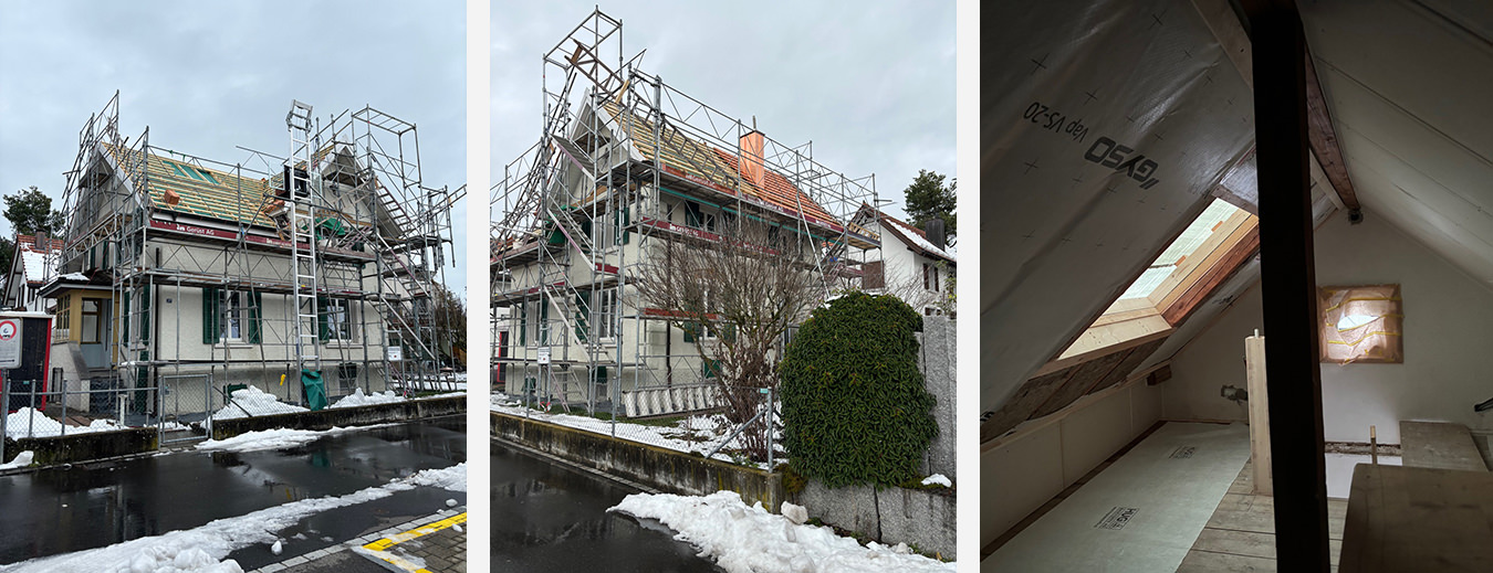 Sanierung Einfamilienhaus, Wetzikon